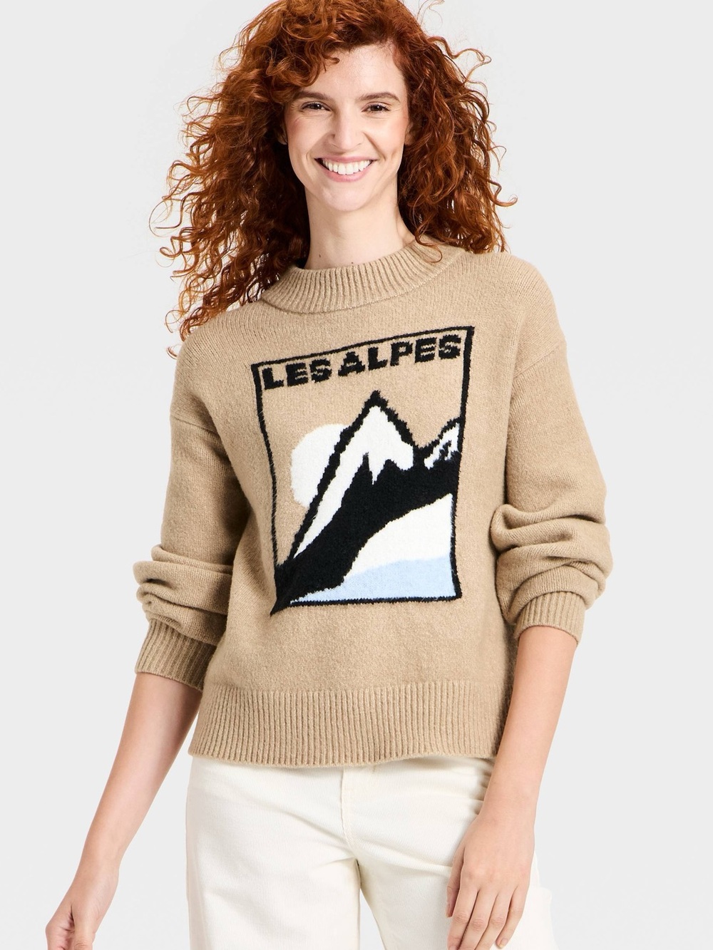 NWT Universal Thread Women Cozy Alpine Crewneck Pullover Sweater Size M